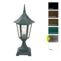 Фонарь-пьедестал Norlys, MODENA BS (Черный/Серебро)