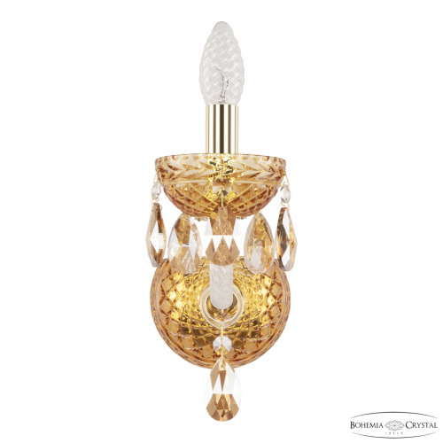 Бра 5417B/1/165 G Amber/M-1F K721 Bohemia Ivele Crystal (Богемия Ивеле Кристалл) фото 2 Бра 5417B/1/165 G Amber/M-1F K721 Bohemia Ivele Crystal (Богемия Ивеле Кристалл) фото 2