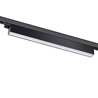 358839 PORT NT22 306 черный Светильник трехфазный трековый светодиодный IP20 LED 4000K 30W 220V ITER