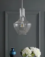 Серебряный подвесной светильник "Джос"