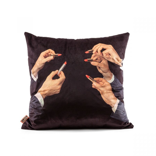 Подушка Lipstick Black Подушка Lipstick Black