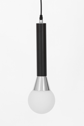 Подвесной светильник Lumina Deco Folino LDP 7012-1B BK+CHR фото 2