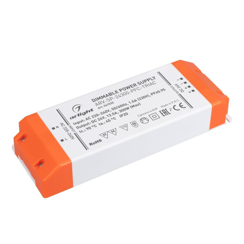 Блок питания Arlight ARV-SP-24300-PFC-TRIAC 047035 Блок питания Arlight ARV-SP-24300-PFC-TRIAC 047035