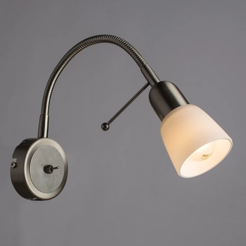Бра Arte Lamp LETTURA A7009AP-1SS фото 2 Бра Arte Lamp LETTURA A7009AP-1SS фото 2