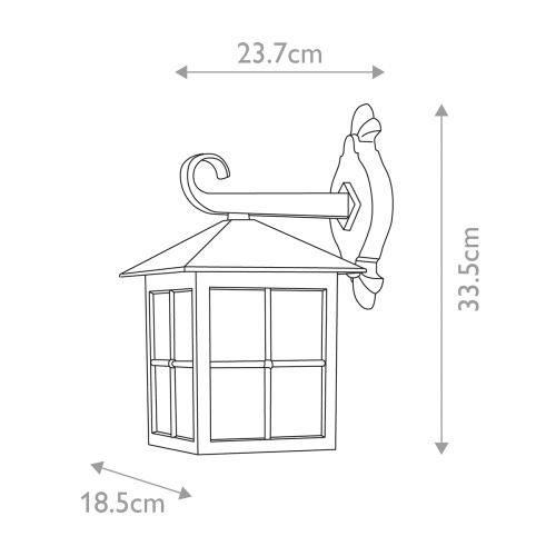 Настенный фонарь Elstead Exterior, Арт. BL18-BLACK фото 2 Настенный фонарь Elstead Exterior, Арт. BL18-BLACK фото 2