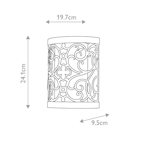 Бра Feiss, Арт. FE-ARABESQUE1 фото 8