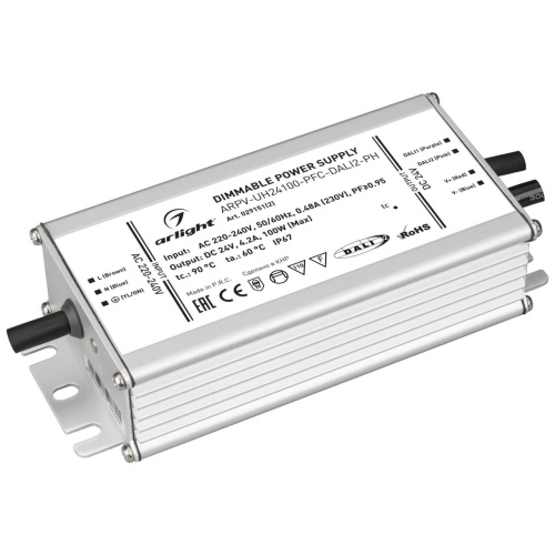 Блок питания Arlight ARPV-UH24100-PFC-DALI2-PH 029151(2) Блок питания Arlight ARPV-UH24100-PFC-DALI2-PH 029151(2)
