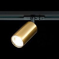 ST300.206.01 Св-к трек. Золотистый GU10 1*50W  IP20 L100xW54xH142 220V Без ламп BASE