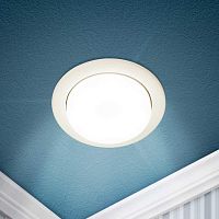 Светильник встраиваемый ЭРА KL70 WH-10 под лампу GX53 белый набор 10 шт Б0057477