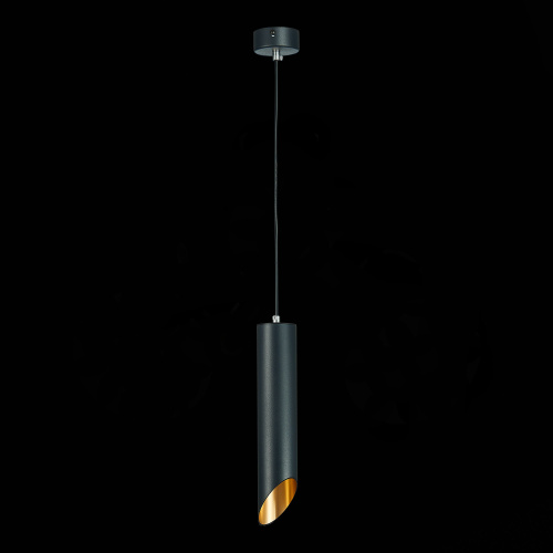 ST152.403.01 Светильник подвесной Черный GU10 1*50W  IP20 D60xH300 220V Без ламп Подвесные светильники фото 4