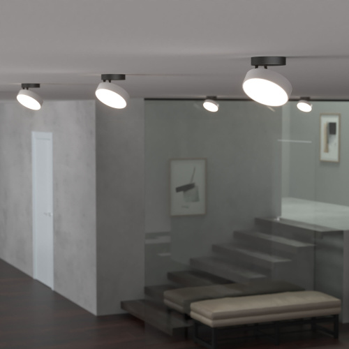 Накладной светодиодный светильник Pila белый 25135/LED фото 4