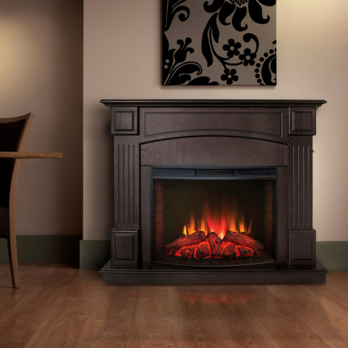 Каминокомплект CAROLINA/БОСТОН Арабика с очагом Электроочаг EVRIKA 25.5 фото 3