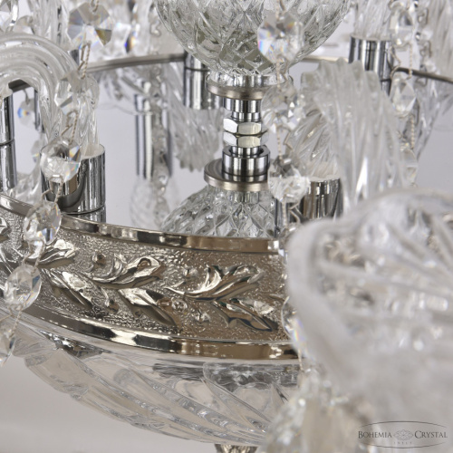 Люстра хрустальная 1451/8/160/250 Ni Bohemia Ivele Crystal (Богемия Ивеле Кристалл) фото 2 Люстра хрустальная 1451/8/160/250 Ni Bohemia Ivele Crystal (Богемия Ивеле Кристалл) фото 2