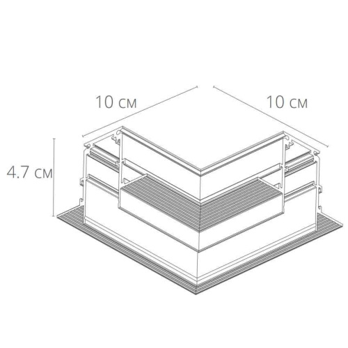 Коннектор L-образный Arte Lamp Linea-Accessories A480733 фото 2