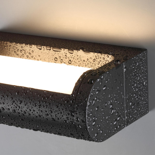 7117/12WL NATURE ODL25 667 Настенный светильник черный/металл IP65 LED 12W 453Лм 3000K 140° 220-240V TWINSET фото 5 7117/12WL NATURE ODL25 667 Настенный светильник черный/металл IP65 LED 12W 453Лм 3000K 140° 220-240V TWINSET фото 5