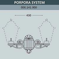 Fumagalli Консоль для паркового фонаря FUMAGALLI PORPORA SYS  000.141.000.A0