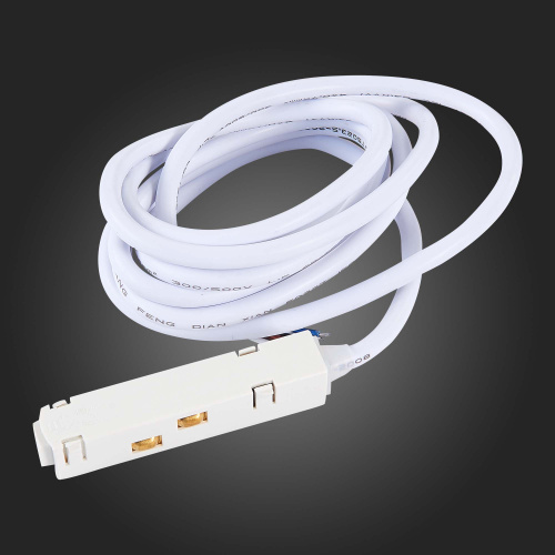 ST006.529.00 Ввод питания для магнитного шинопровода  ST-Luce Белый SKYLINE 48 фото 2