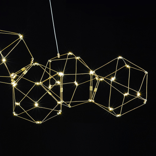 Люстра Lucciola 5A matt gold фото 3 Люстра Lucciola 5A matt gold фото 3