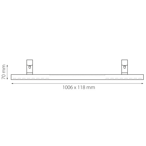267937 Светильник 48V д/1-фазн трека DUE LED 2х24W+15W 2900LM 90G ЧЕРНЫЙ 3000K IP20 фото 9