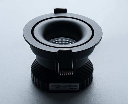 IT02-008 black светильник встраиваемый фото 4