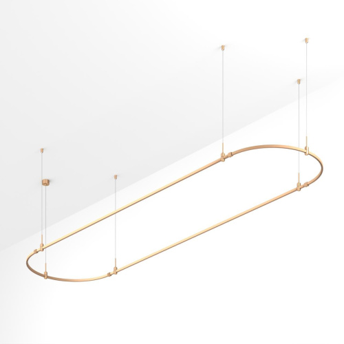 Основание ART-APRIORI-OVAL-HANG-4000x1000 (GD) Arlight 054525 Основание ART-APRIORI-OVAL-HANG-4000x1000 (GD) Arlight 054525