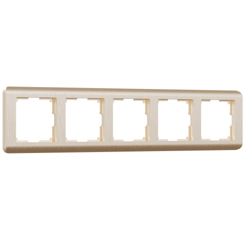 Рамка из поликарбоната на 5 постов Stream шампань W0052111 Рамка из поликарбоната на 5 постов Stream шампань W0052111