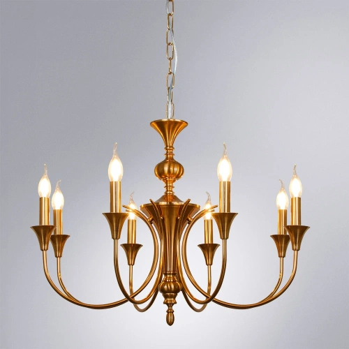 Подвесная люстра Arte Lamp COLLINETTA A4094LM-8PB фото 2 Подвесная люстра Arte Lamp COLLINETTA A4094LM-8PB фото 2
