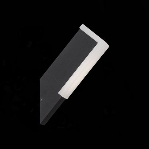 SL096.411.02 Светильник уличный настенный ST-Luce Черный/Белый LED 1*6W 4000K POSTO фото 5