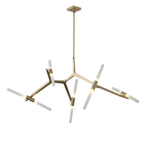 SL947.202.10 Люстра потолочная ST-Luce Золотистый/Белый G9 10*5W LACONICITA фото 2