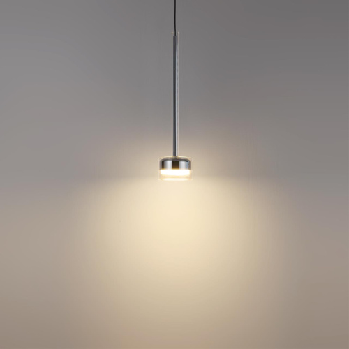 7151/10L HIGHTECH ODL26 347 Подвесной светильник хром/ прозрачное стекло/металл IP20 LED 10W 3000K 220V LASLO фото 5