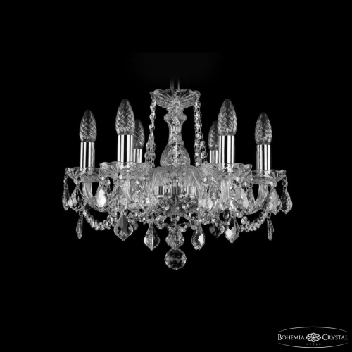 Люстра хрустальная 1402/6/141 Ni Leafs Bohemia Ivele Crystal (Богемия Ивеле Кристалл) Люстра хрустальная 1402/6/141 Ni Leafs Bohemia Ivele Crystal (Богемия Ивеле Кристалл)