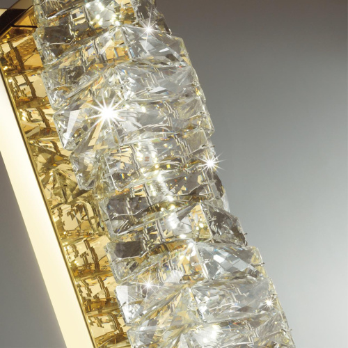 4999/15WL HALL ODL23 623 золотой/прозрачный/металл/хрусталь Бра LED 15W 4000K STRAZA фото 4 4999/15WL HALL ODL23 623 золотой/прозрачный/металл/хрусталь Бра LED 15W 4000K STRAZA фото 4