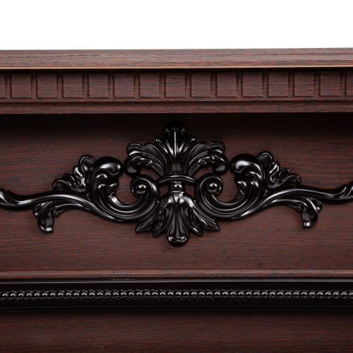 Каминокомплект LILIAN/НИКОЛЬ Орех с очагом Электроочаг MAJESTIC LUX/МАДЖЕСТИК фото 4