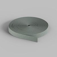 TR5502-LG Гибкий трек-ремень Belty, серия Base, 20м, 48V DC, IP20, светло-серый, ткань, медь