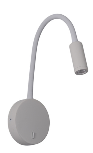 Светильник настенный гибкий белый LED 3Вт 55см Zortes NIKKY ZRS.19109.3 фото 3