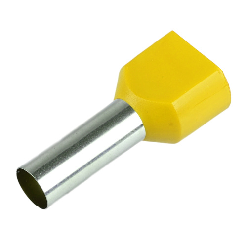 LD406-6014 Наконечник штыревой втулочный изолированный НШВИ(2) 6,0-14 (упаковка 100 шт) фото 5