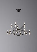 Люстра подвесная Alfa Light F3024-60 BLACK