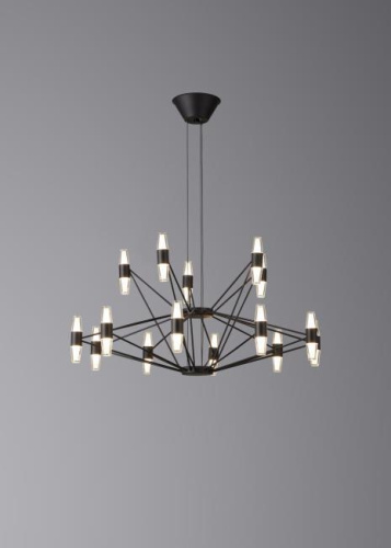 Люстра подвесная Alfa Light F3024-60 BLACK Люстра подвесная Alfa Light F3024-60 BLACK