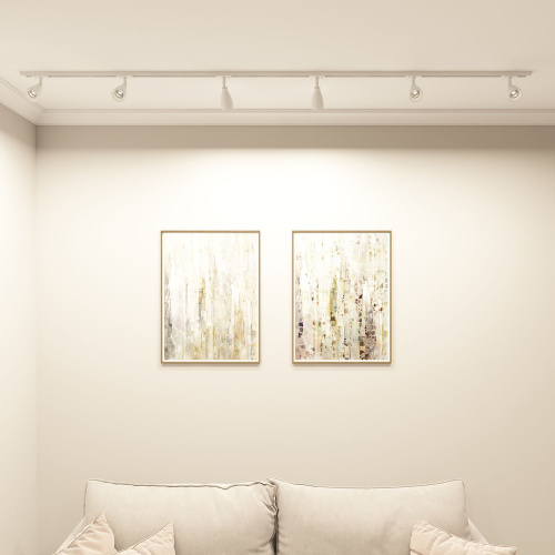 DK6050-WH Трековый светильник IP 20, 15 Вт, GU10, белый, алюминий, пластик фото 5