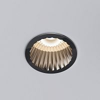 Светильник встраиваемый светодиодный Arco 12W 3000K черный жемчуг IP44 15274/LED