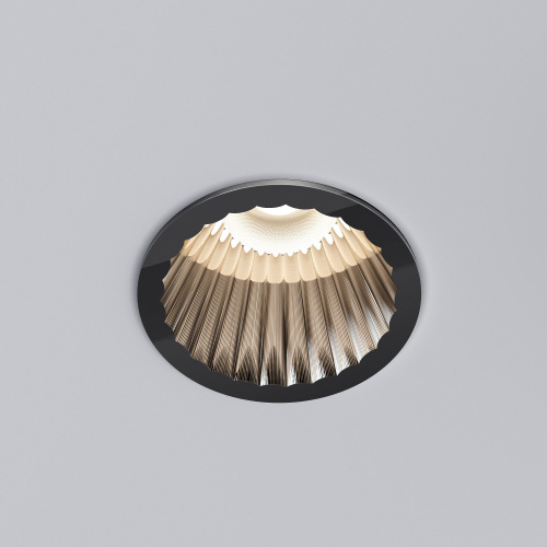 Светильник встраиваемый светодиодный Arco 12W 3000K черный жемчуг IP44 15274/LED