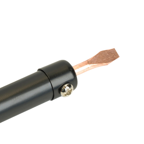 Паяльник с деревянной ручкой 40W, нихромовый нагреватель, долговечное жало, 230В, STEKKER  PLE110-40 фото 7