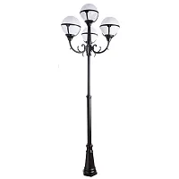 Парковый светильник Arte Lamp MONACO A1497PA-4BK