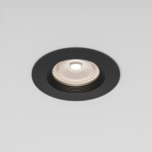 Светильник встраиваемый City GU10 черный IP44 25060/01 фото 4