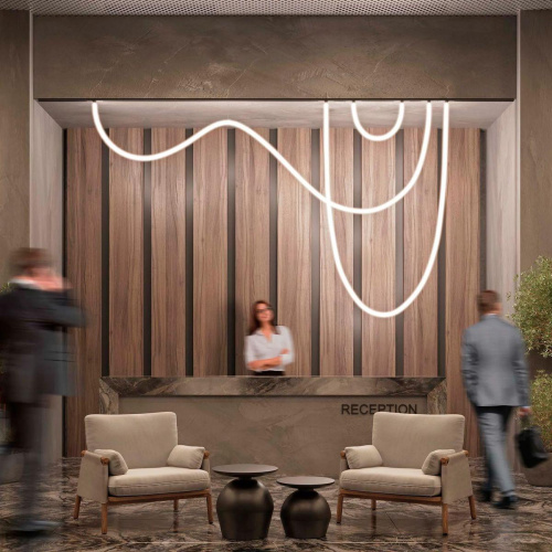 Трековый светодиодный светильник Arlight Mag-Orient-Tube-Elastic-2620-R30-L1000-14W Day4000 041643 фото 5