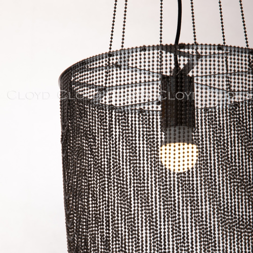 Подвесной светильник Cloyd ONASSIS P1 / Ø28 см - черный (арт.11477)