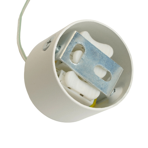 Светильник потолочный Feron ML1008 Barrel LUNA levitation на подвесе MR11 35W 230V, белый 40*250 фото 9