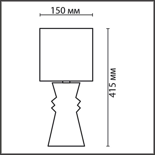 Настольная лампа Lumion Moderni Segi 8131/1T фото 6
