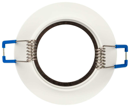 Светильник встраиваемый декоративный ЭРА DK109 WH/GR под лампу MR16 GU5.3 белый/серый Б0058414 фото 5