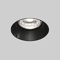 DK3055-BK Встраиваемый светильник, IP 20, 10 Вт, GU5.3, LED, черный, пластик